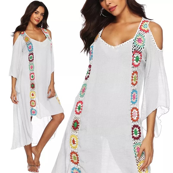 Other - Summer Beach Cover Up Plus Size Dress Swimwear